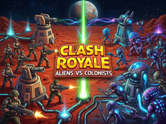 Jogo Clash Royale: Aliens Vs Colonists
