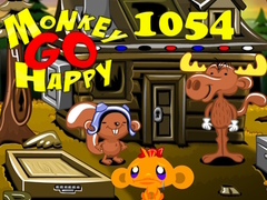 Jogo Monkey Go Happy Stage 1054