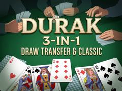 Jogo Durak 3-in-1: Draw Transfer & Classic