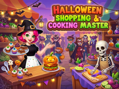 Jogo Halloween Shopping & Cooking Master 