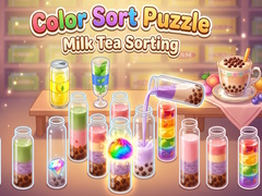 Jogo Color Sort Puzzle Milk Tea Sorting