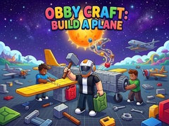 Jogo Obby Craft: Build a Plane