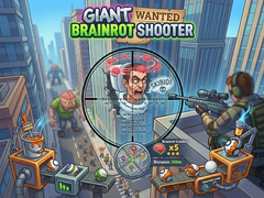 Jogo Giant Wanted Brainrot Shooter