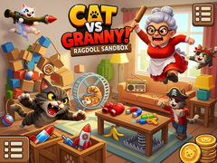 Jogo Cat Vs Granny! Ragdoll Sandbox