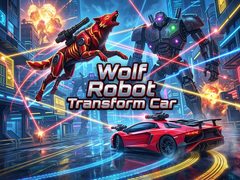 Jogo Wolf Robot Transform Car