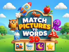 Jogo Match Pictures to Words 3D