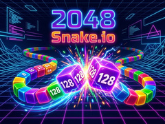 Jogo 2048 Snake.io