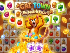 Jogo Cat Town - Tile Match Puzzle