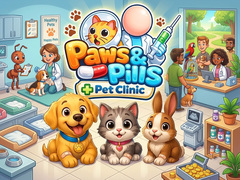 Jogo Paws & Pills: Pet Clinic
