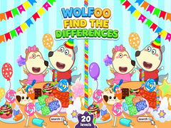 Jogo Wolfoo Spot The Difference