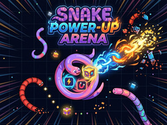 Jogo Snake Power-Up Arena