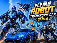 Jogo Flying Robot Transform Car Games