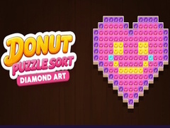 Jogo Donut Puzzle Sort Diamond Art