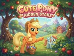 Jogo Cute Pony: Hidden Stars