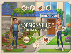 Jogo Designville: Merge & Design