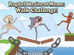 Jogo Ragdoll Brainrot Meme: Walk Challenge!