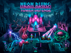 Jogo Neon Ruins: Tower Defense