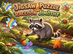 Jogo Jigsaw Puzzle: Raccoon Jimothy 