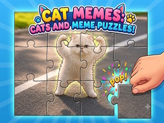 Jogo Cat Memes: Cats and Meme Puzzles!