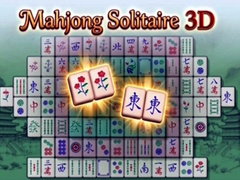 Jogo Mahjong Solitaire 3D
