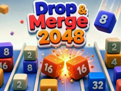 Jogo Drop & Merge 2048
