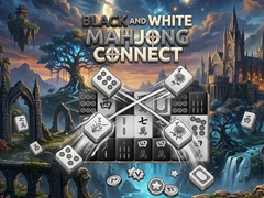 Jogo Black and White Mahjong Connect