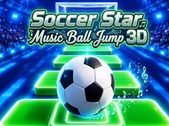 Jogo Soccer Star - Music Ball Jump 3D