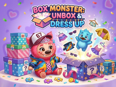 Jogo Box Monster: Unbox & Dress Up