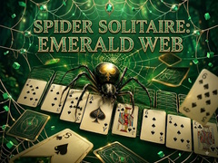 Jogo Spider Solitaire: Emerald Web