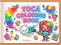Jogo Toca Coloring Book