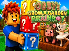 Jogo Obby: Grow a Garden Brainrot