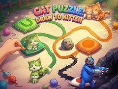 Jogo Cat Puzzle: Draw To Kitten
