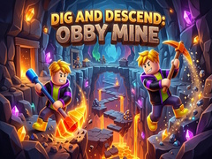 Jogo Dig and Descend: Obby Mine