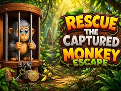 Jogo Rescue the Captured Monkey Escape