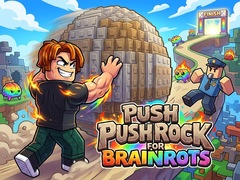 Jogo Push Rock For Brainrots