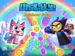 Jogo Unikitty Rainbow Swap