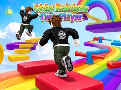 Jogo Obby Rainbow Parkour Two Player