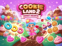 Jogo Cookie Land 2: Sweet Hearts