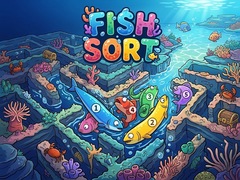Jogo Fish Sort