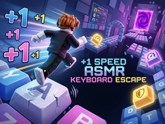 Jogo +1 Speed ASMR Keyboard Escape
