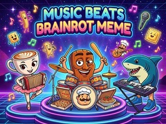 Jogo Music Beats Brainrot Meme 