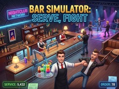 Jogo Bar Simulator: Serve, Fight