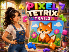 Jogo Pixel Tetrix Trails