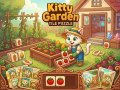 Jogo Kitty Garden Tile Puzzle