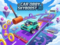 Jogo Car Obby Skyboost 3D