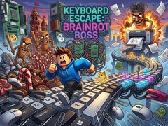 Jogo Keyboard Escape: Brainrot Boss 