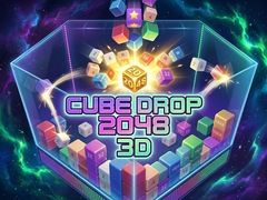 Jogo Cube Drop 2048 3D