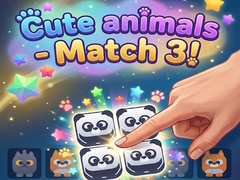 Jogo Cute animals - Match 3!