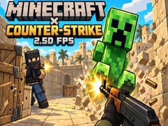 Jogo Minecraft Counter Strike: 2.5D FPS