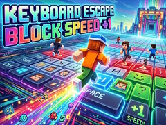Jogo Keyboard Escape Block Speed +1